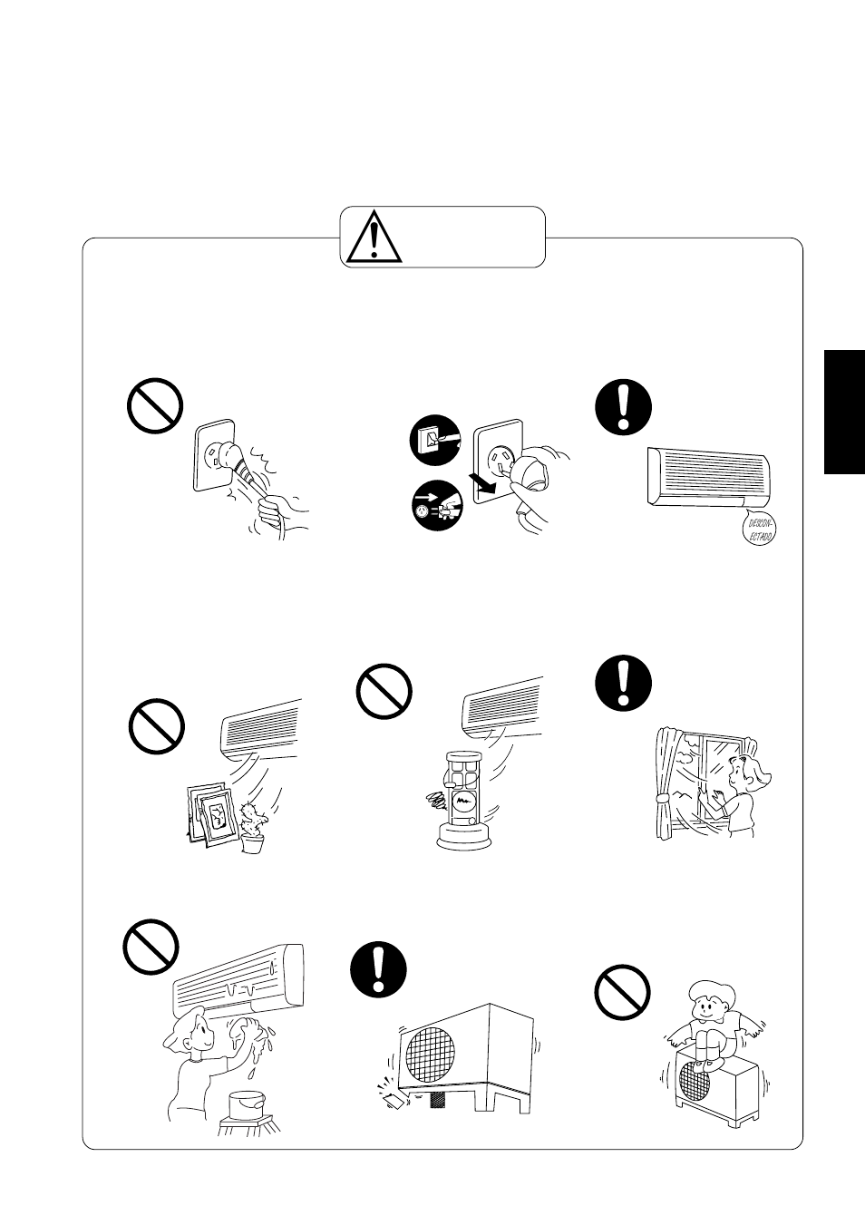 Cuidado | Panasonic CS-A28BKP5 User Manual | Page 49 / 202