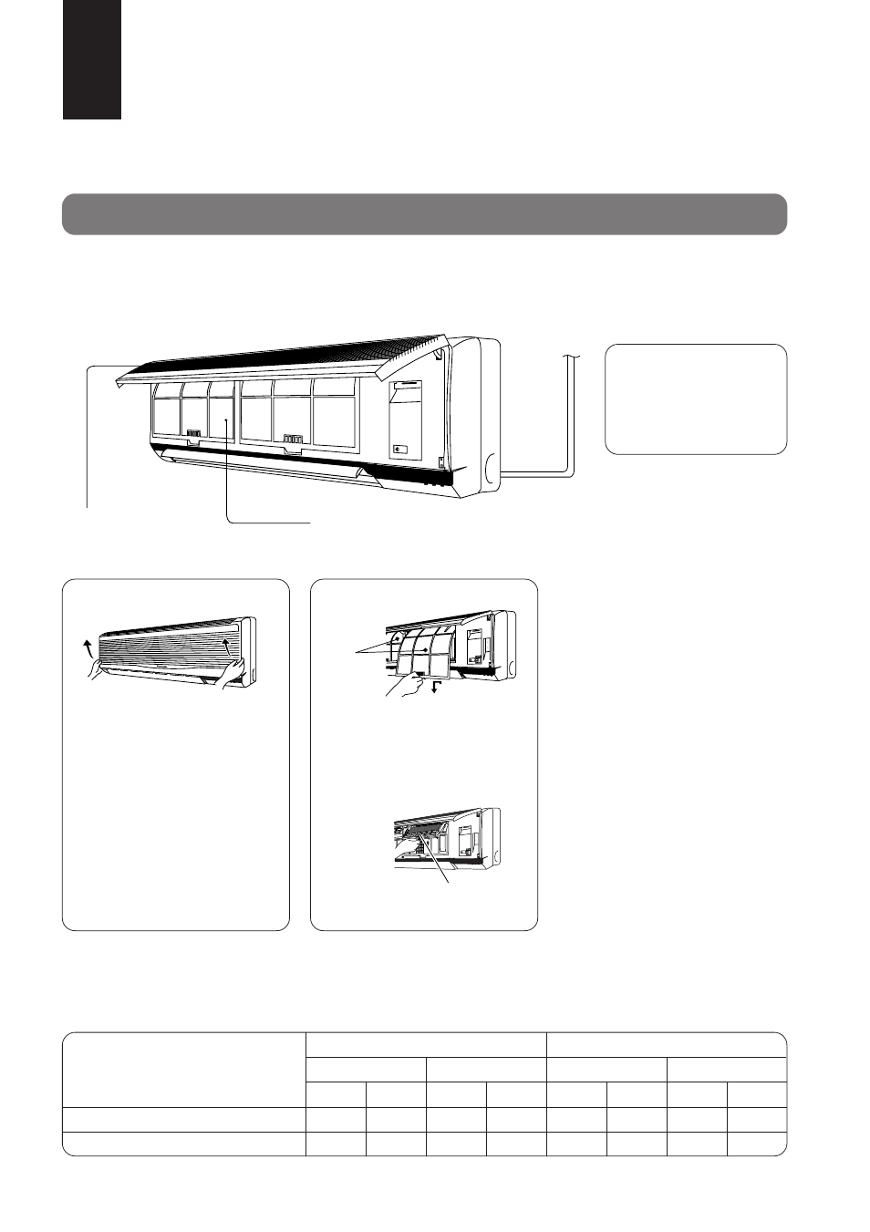 Preparazione prima dell’uso, Airflow direction adjustment, Prima di usare l’unita | Panasonic CS-A28BKP5 User Manual | Page 96 / 202