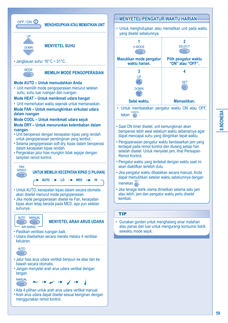 Panasonic S-28KA1E5 User Manual | Page 59 / 108