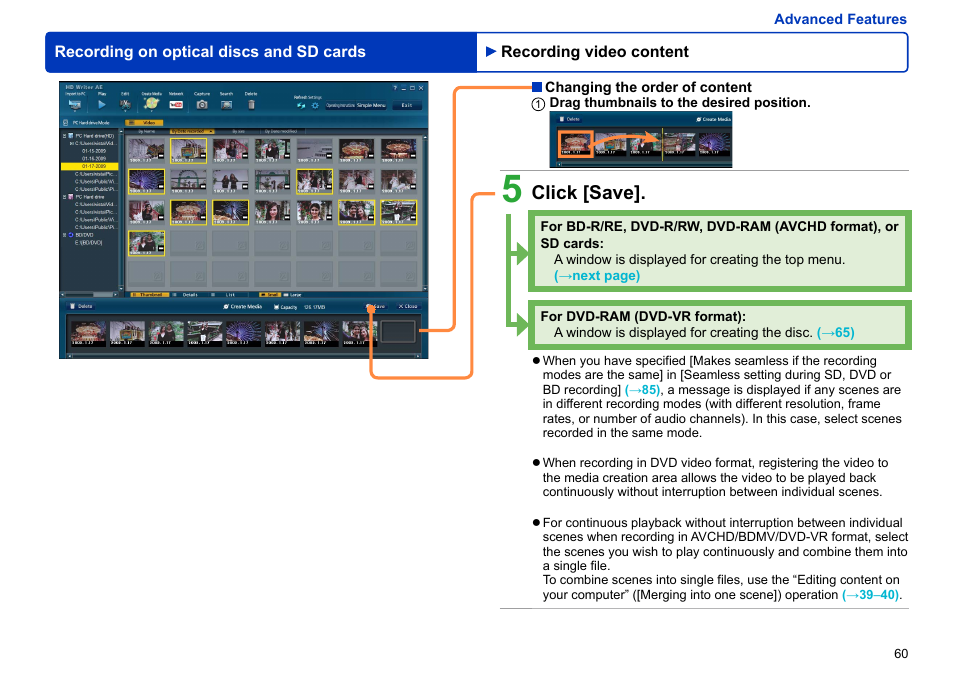 Click [save | Panasonic -eng User Manual | Page 60 / 106
