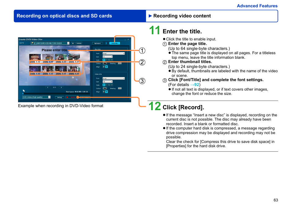 Panasonic -eng User Manual | Page 63 / 106