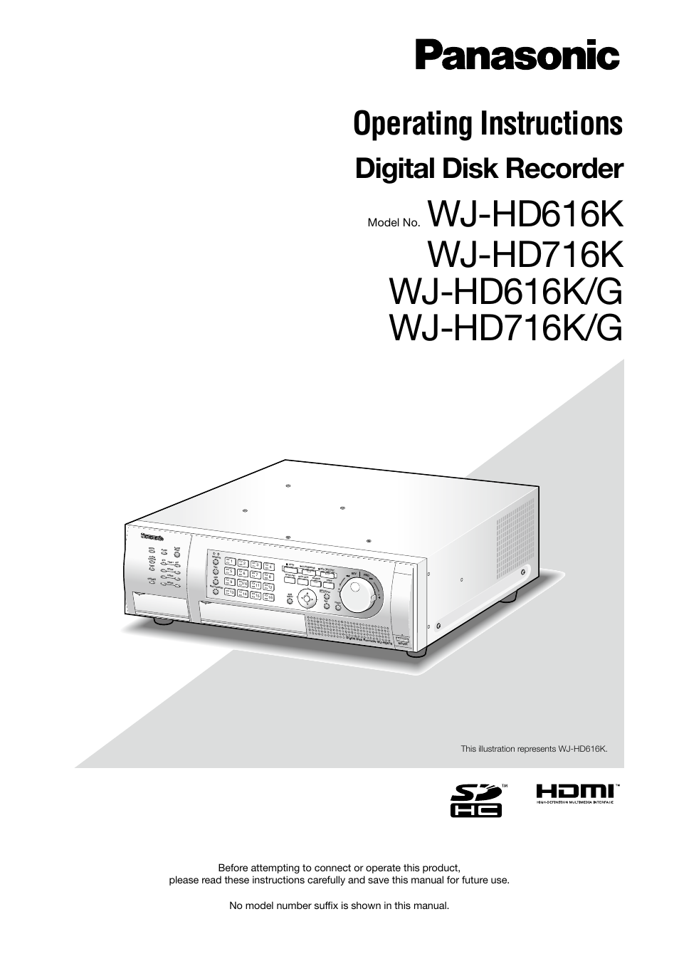 Panasonic 616 User Manual | 133 pages