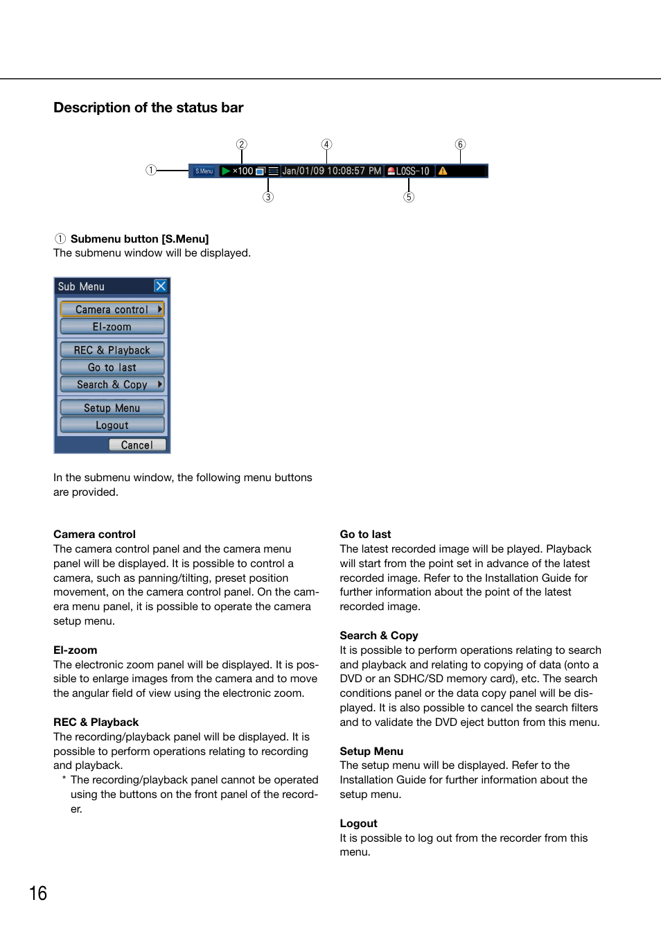 Panasonic 616 User Manual | Page 16 / 133