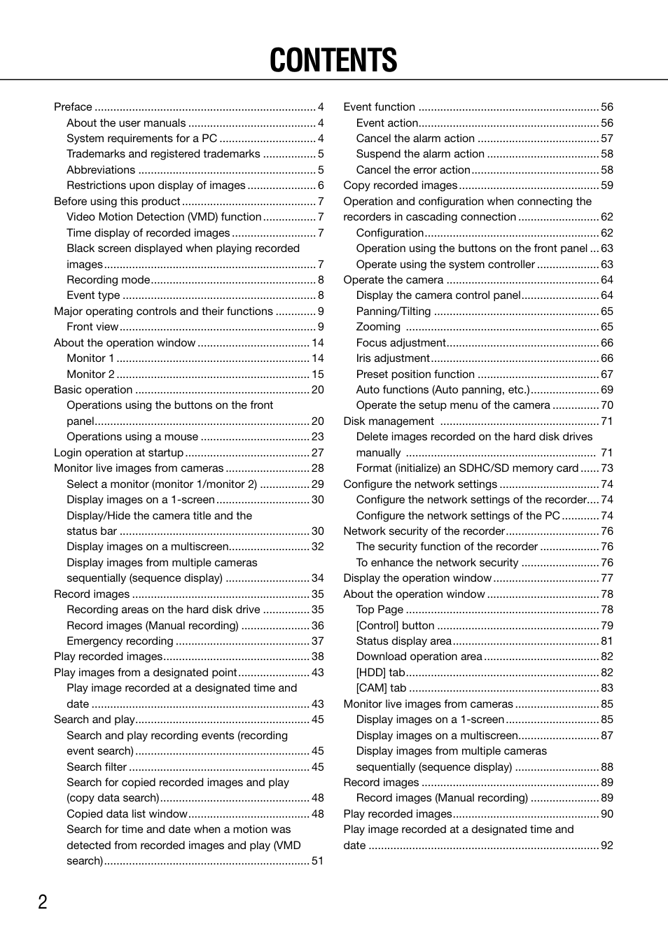 Panasonic 616 User Manual | Page 2 / 133