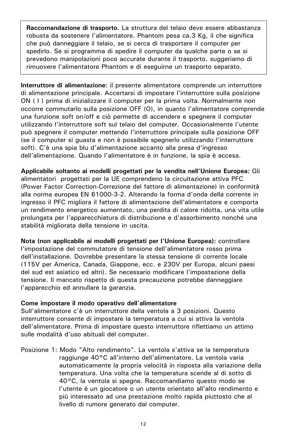 Antec 500 User Manual | Page 13 / 34