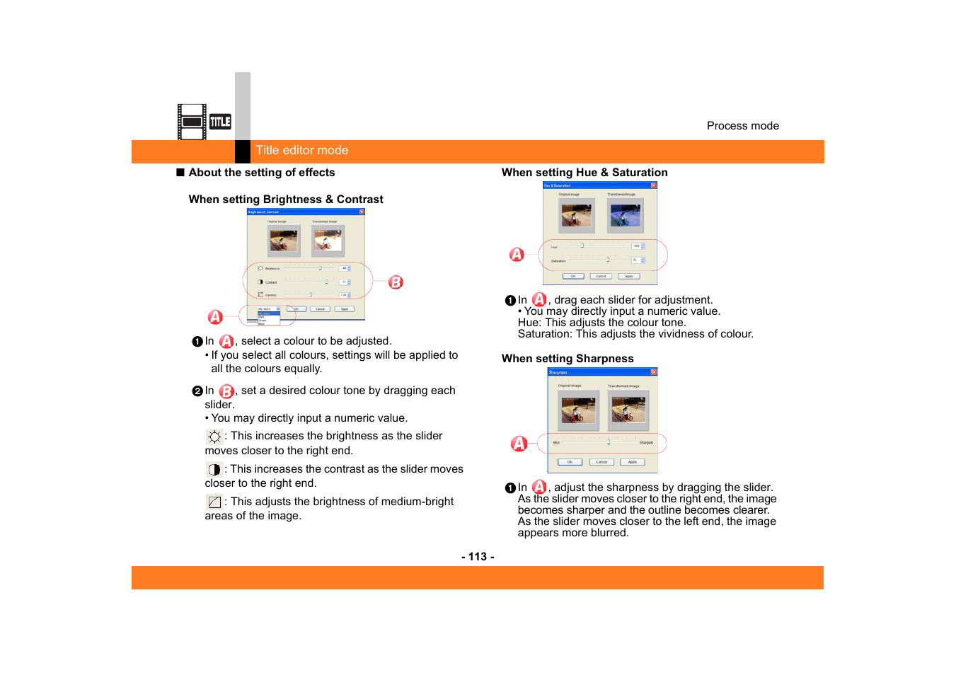 Panasonic -eng User Manual | Page 113 / 250