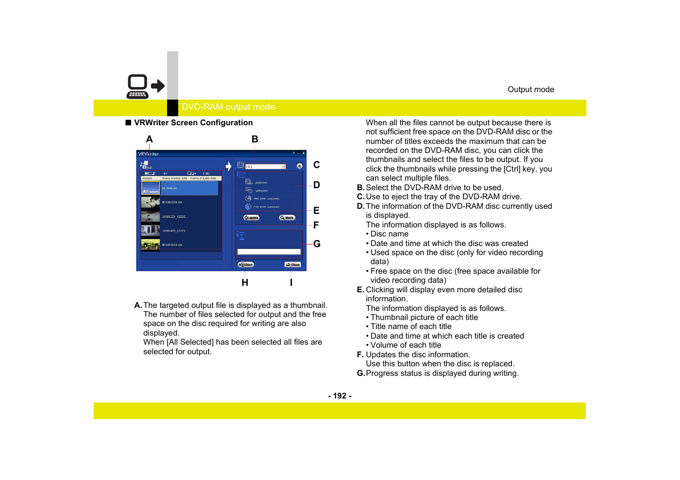 Panasonic -eng User Manual | Page 192 / 250