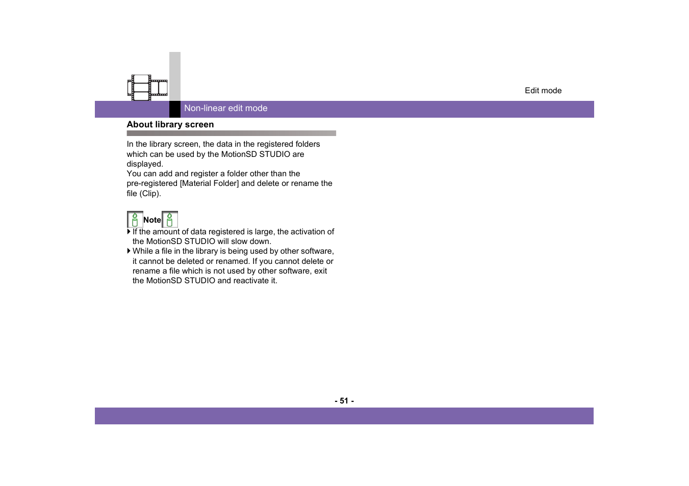About library screen | Panasonic -eng User Manual | Page 51 / 250