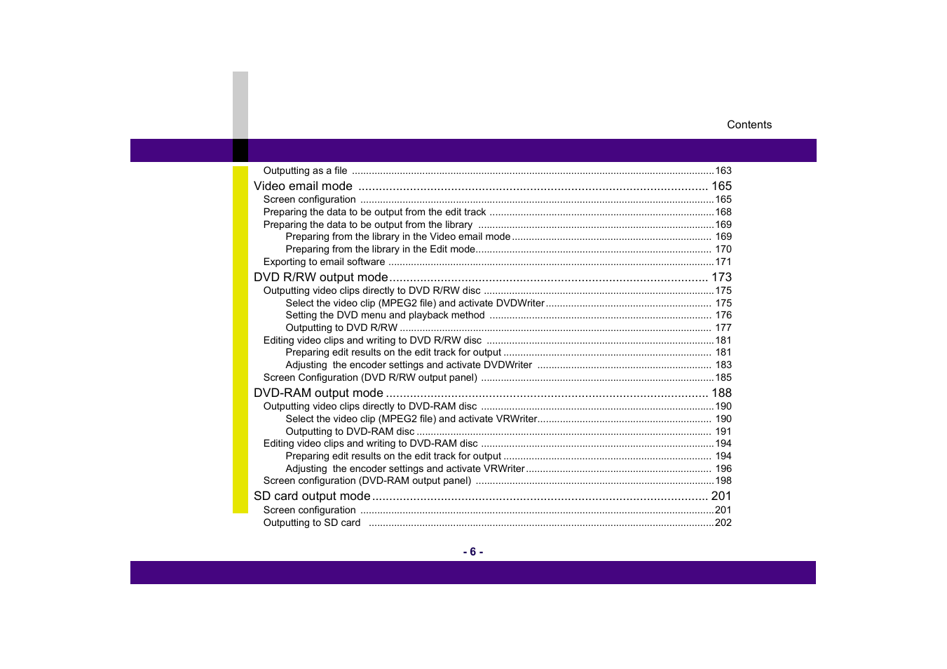 Panasonic -eng User Manual | Page 6 / 250