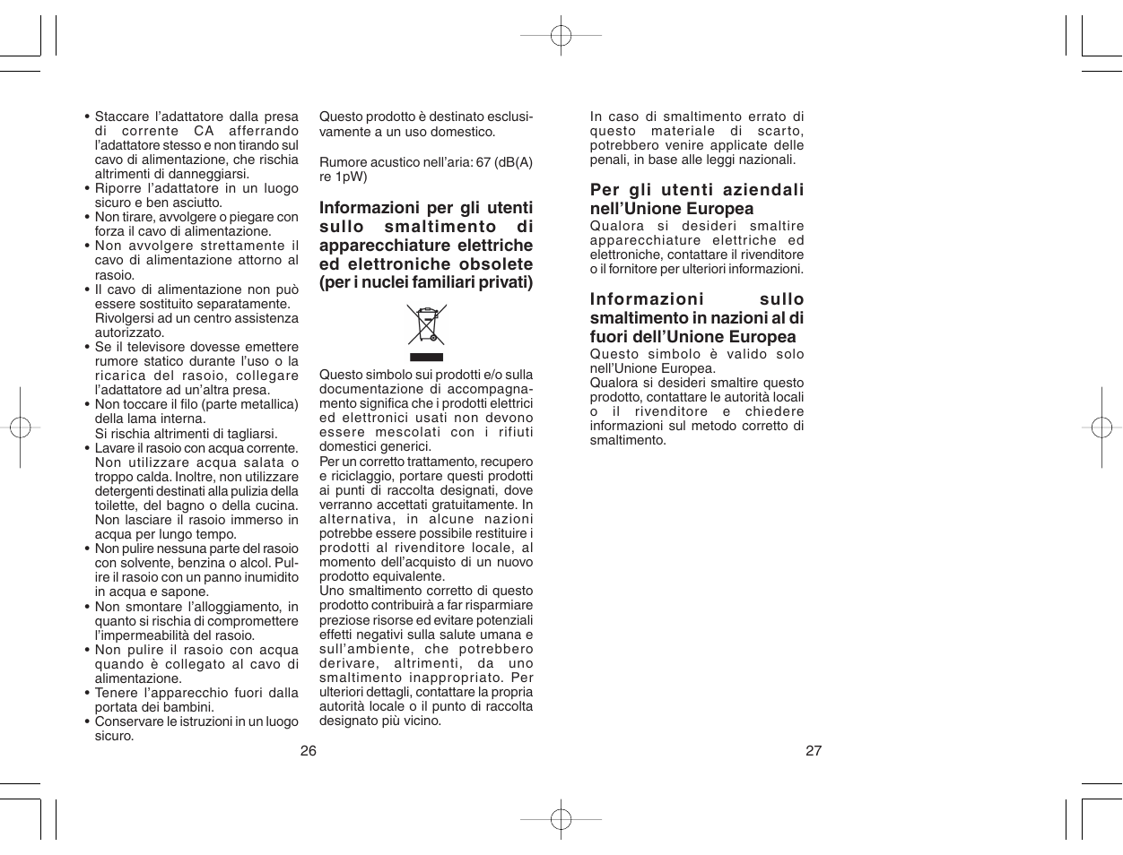 Panasonic ES7036 User Manual | Page 14 / 55