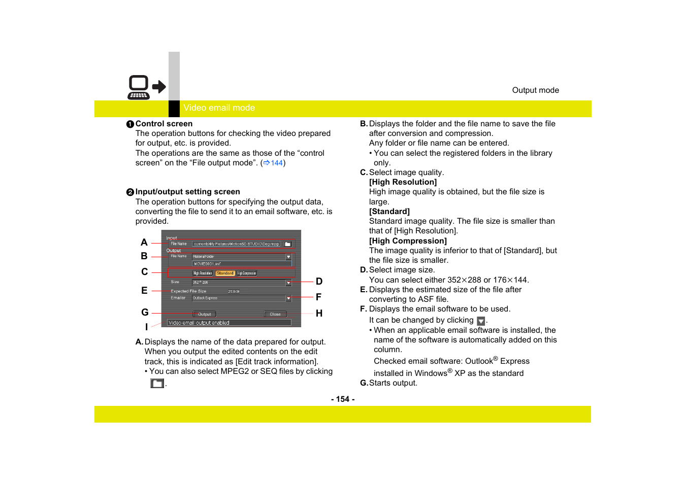 Panasonic MotionSD STUDIO 1.0E User Manual | Page 154 / 231