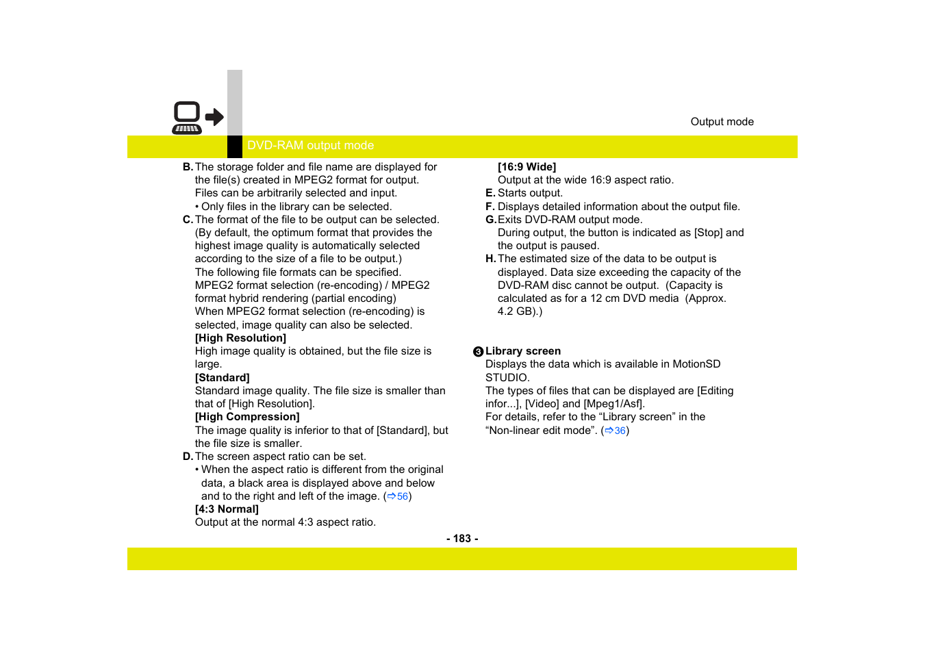 Panasonic MotionSD STUDIO 1.0E User Manual | Page 183 / 231