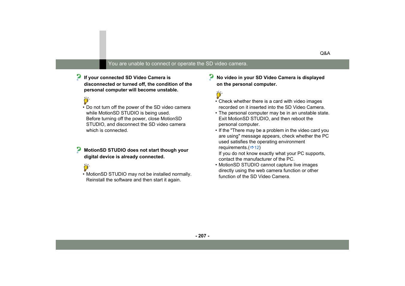 Panasonic MotionSD STUDIO 1.0E User Manual | Page 207 / 231