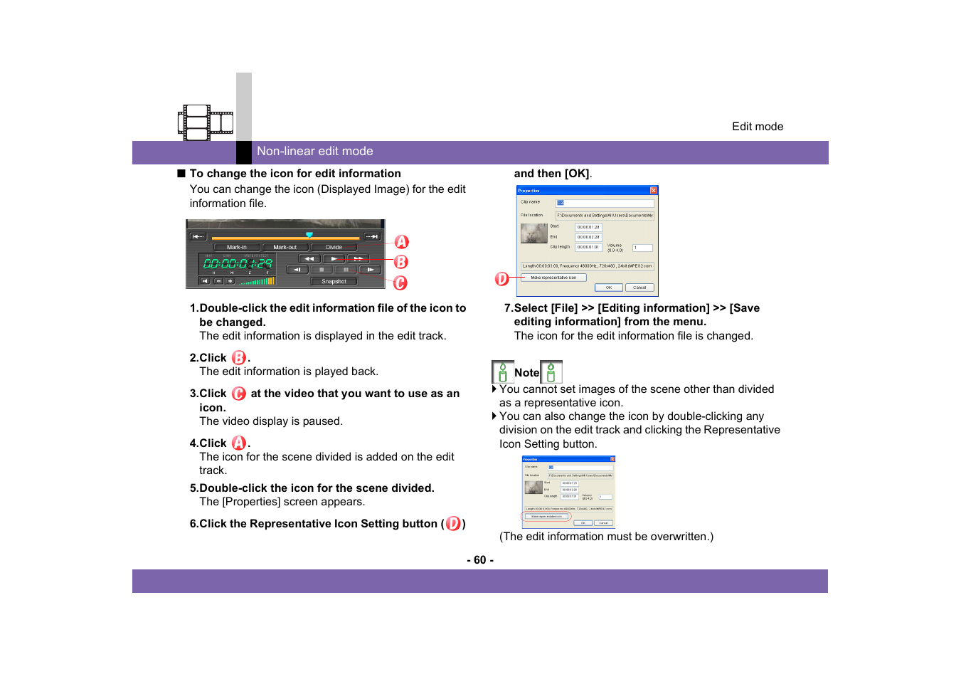 Panasonic MotionSD STUDIO 1.0E User Manual | Page 60 / 231