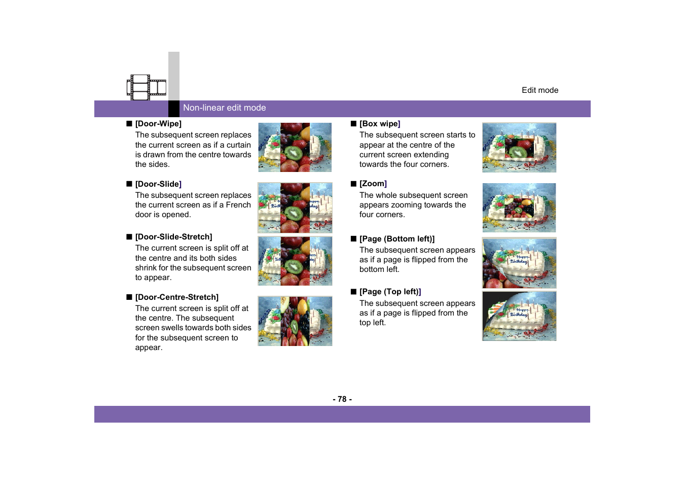 Panasonic MotionSD STUDIO 1.0E User Manual | Page 78 / 231