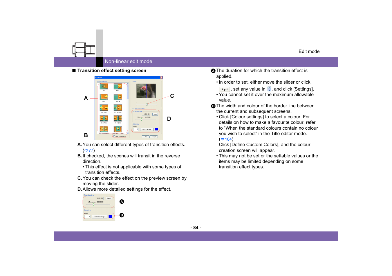 Panasonic MotionSD STUDIO 1.0E User Manual | Page 84 / 231