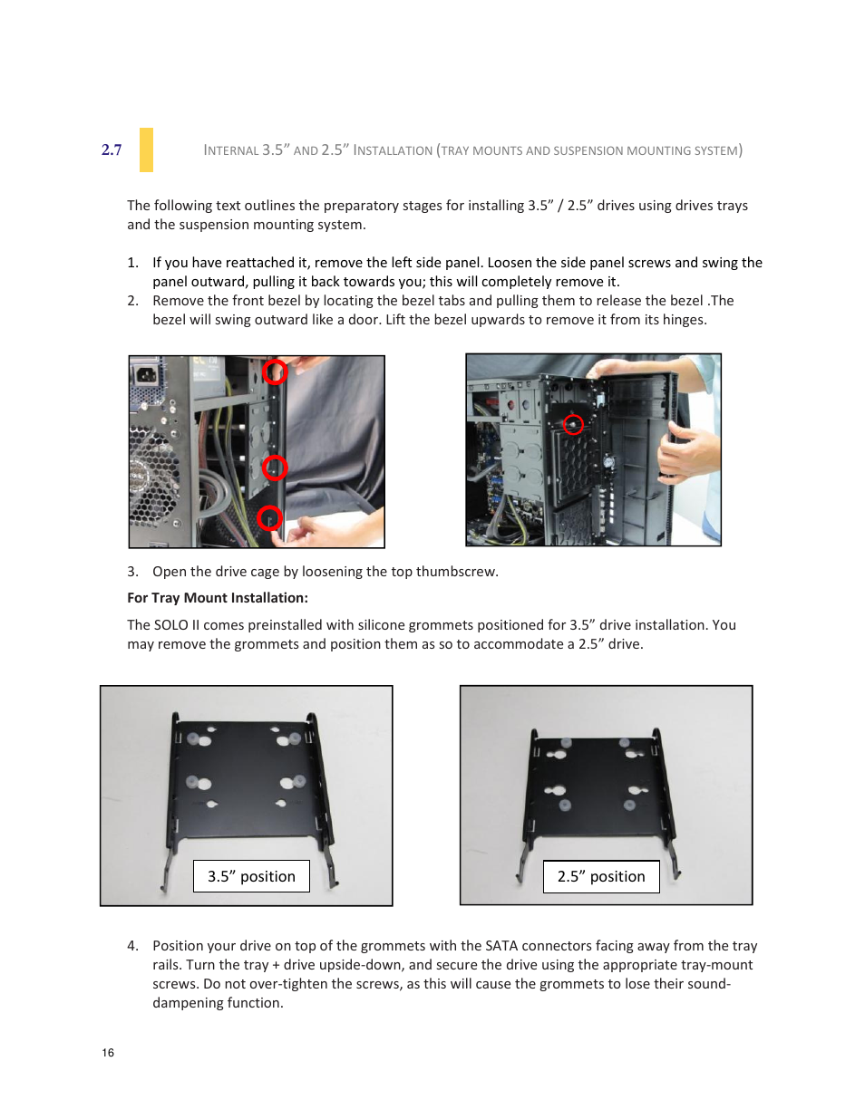 Antec SOLO II User Manual | Page 16 / 26