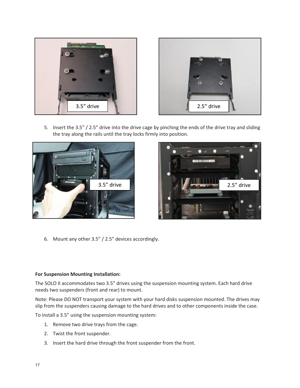 Antec SOLO II User Manual | Page 17 / 26