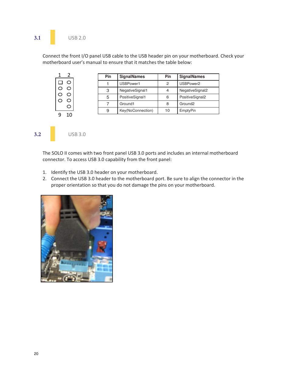 Antec SOLO II User Manual | Page 20 / 26