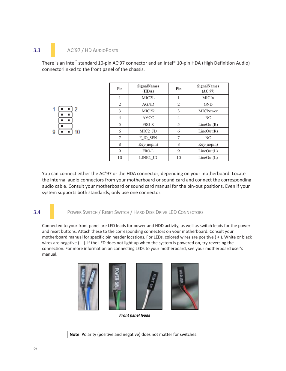 Antec SOLO II User Manual | Page 21 / 26