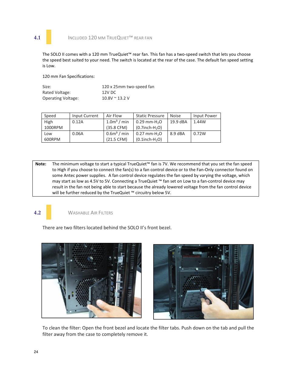 Antec SOLO II User Manual | Page 24 / 26