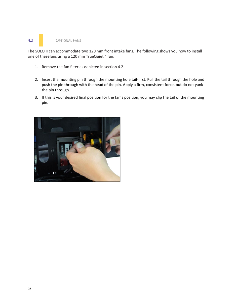 Antec SOLO II User Manual | Page 25 / 26