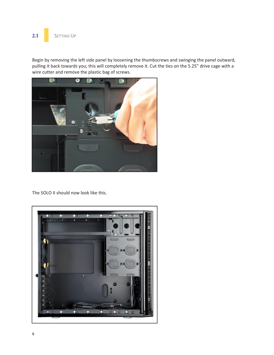 Antec SOLO II User Manual | Page 9 / 26