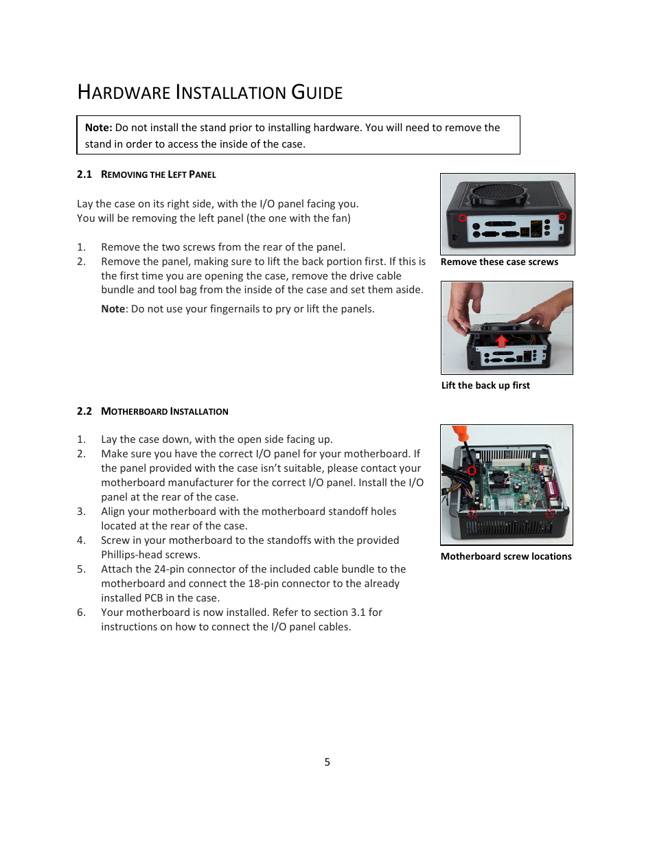 Ardware, Nstallation, Uide | Antec ISK 100 User Manual | Page 6 / 11