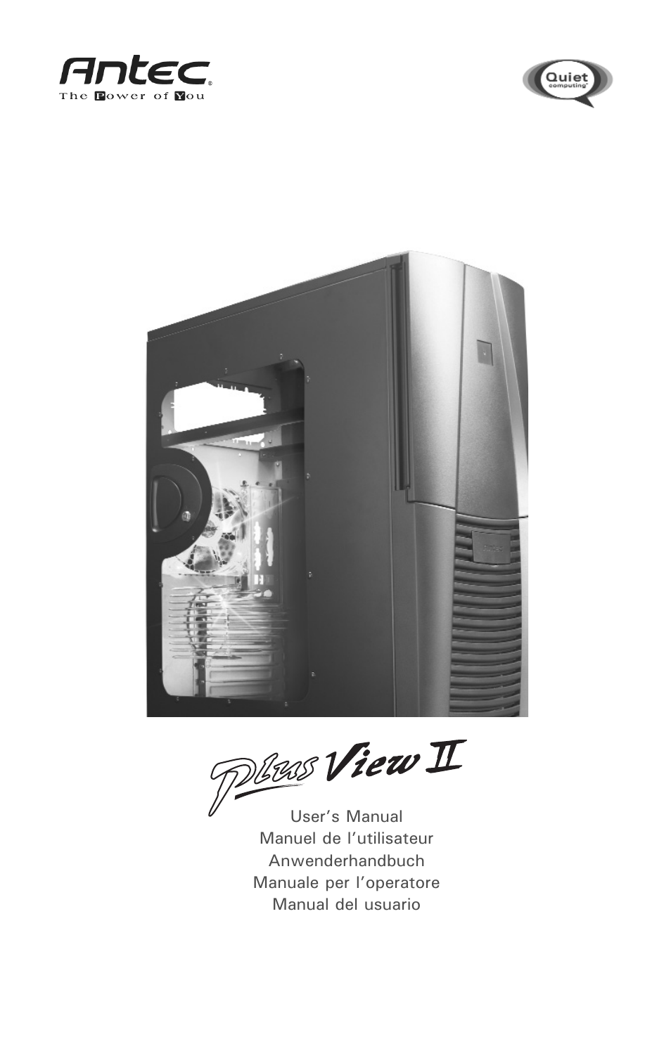 Antec II User Manual | 7 pages