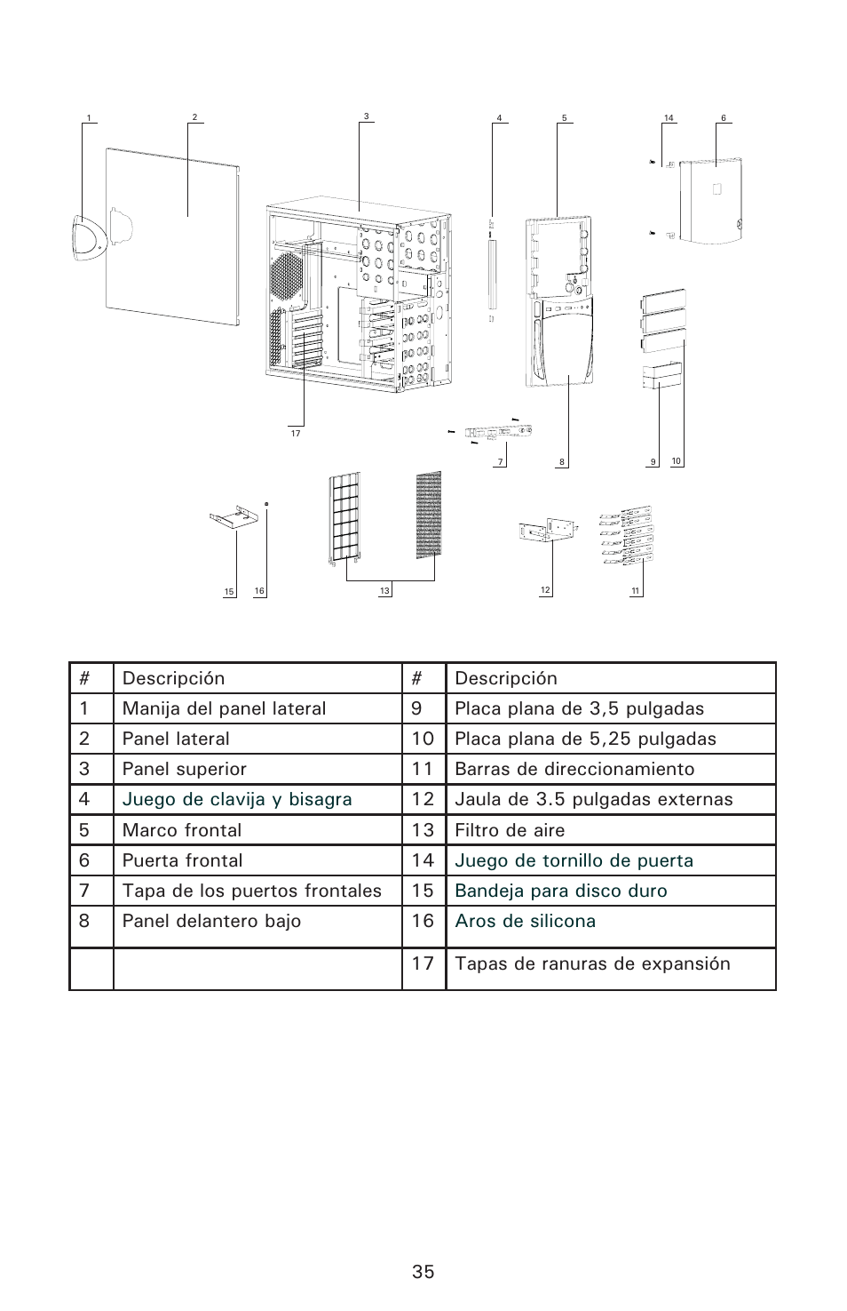 Antec Sonata II 500 User Manual | Page 6 / 8