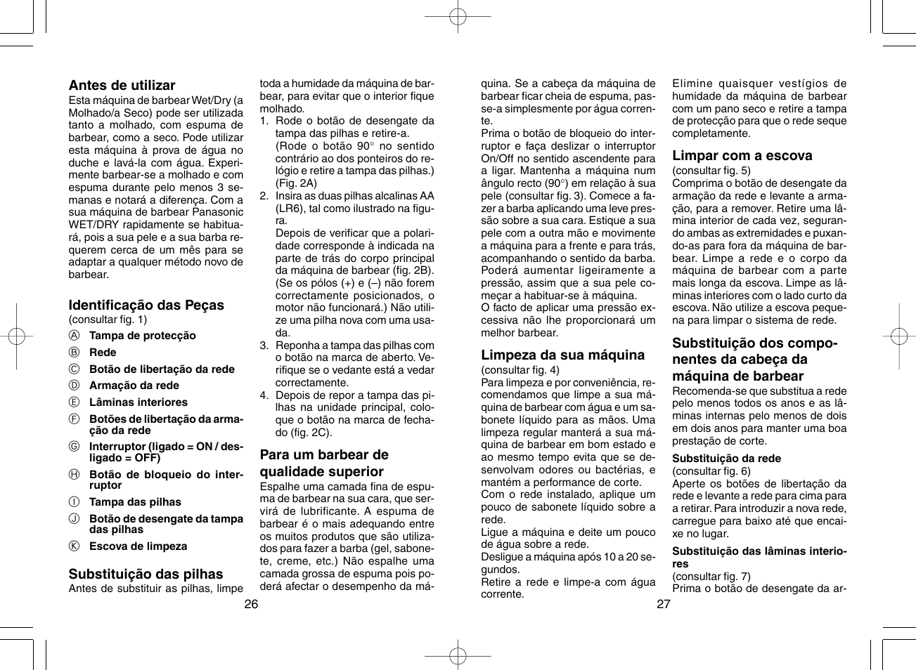 Panasonic ES4815 User Manual | Page 15 / 31