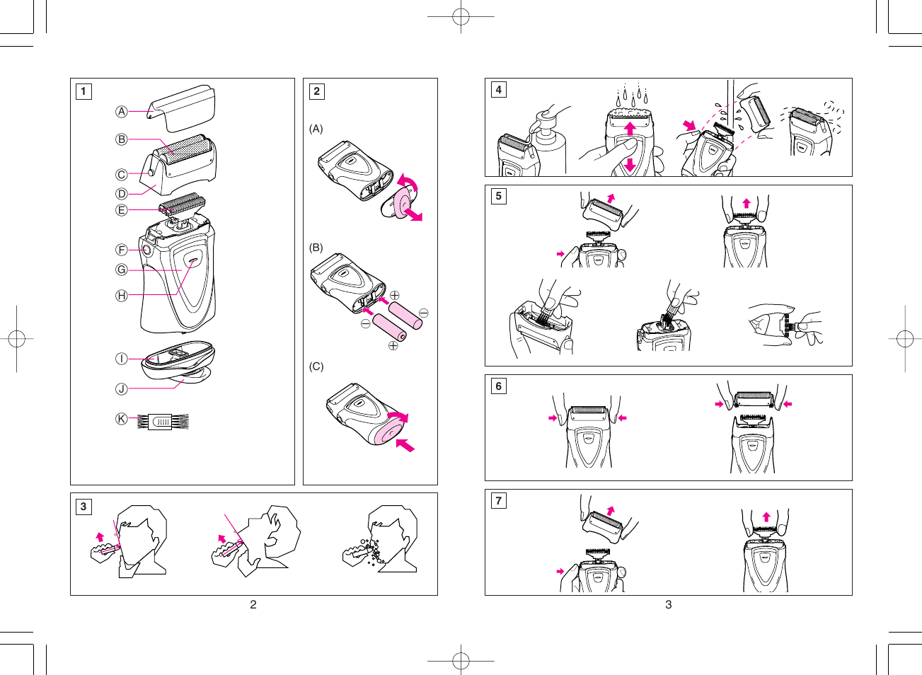 Panasonic ES4815 User Manual | Page 2 / 31