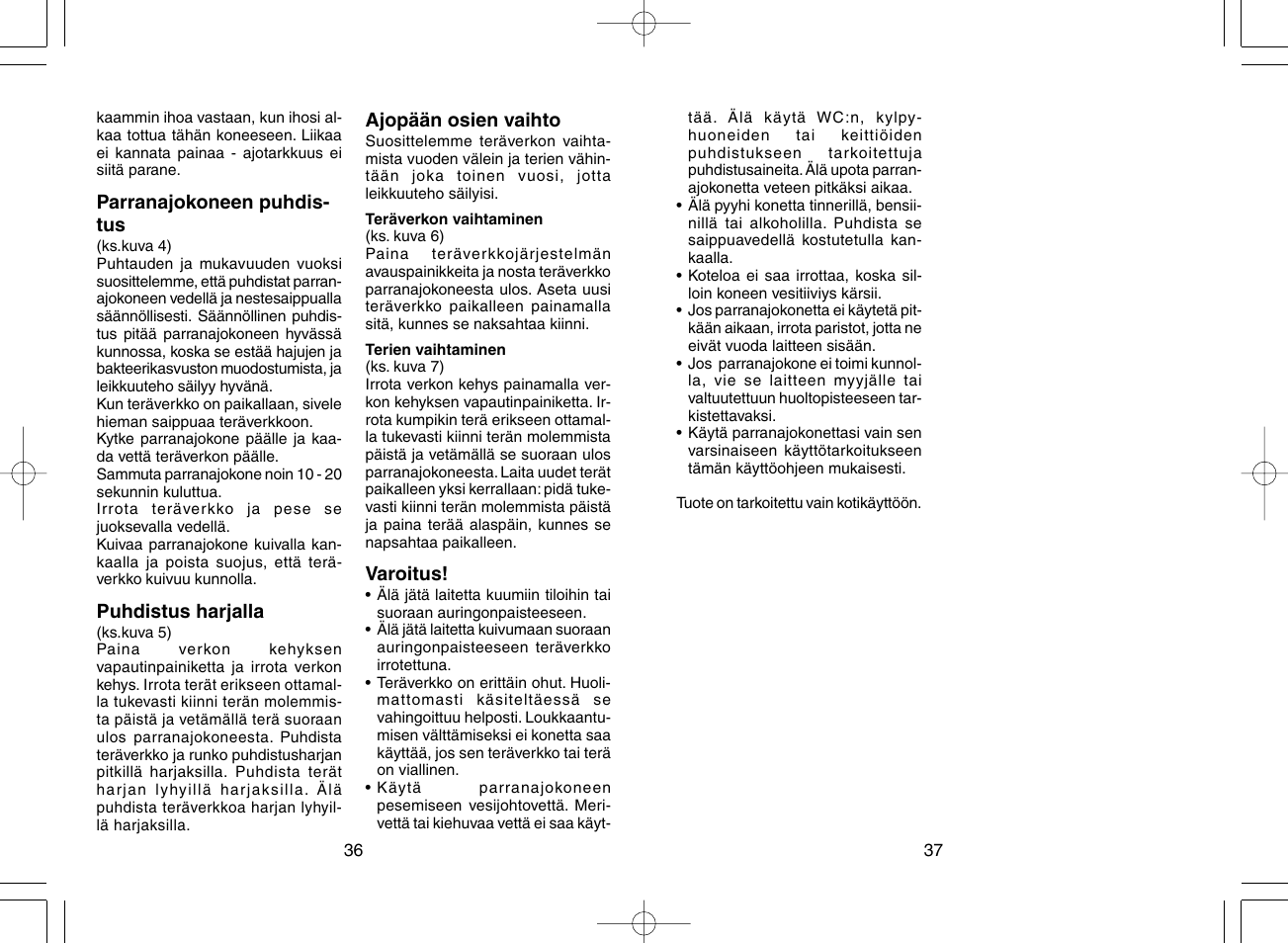 Panasonic ES4815 User Manual | Page 20 / 31