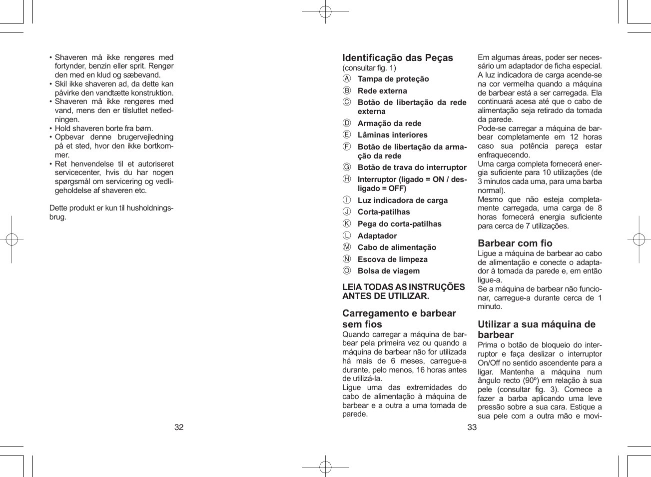 Panasonic ES4033 User Manual | Page 17 / 37