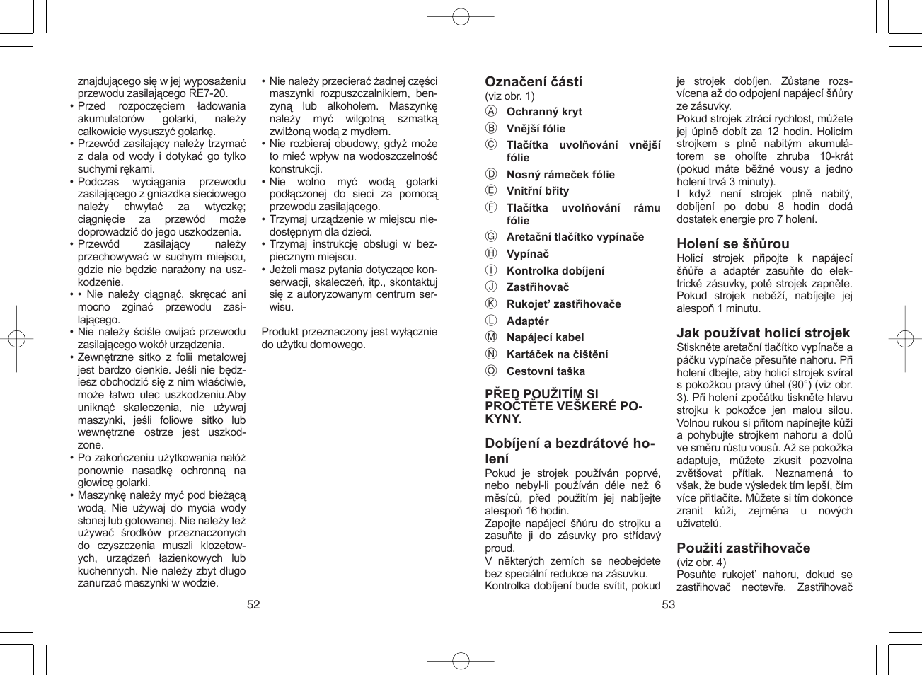 Panasonic ES4033 User Manual | Page 27 / 37