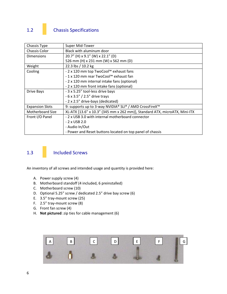 Antec P280 User Manual | Page 6 / 25