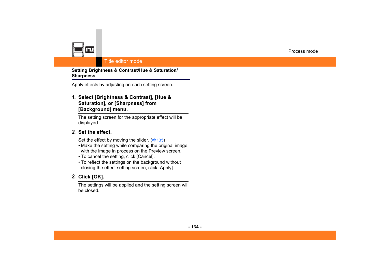 Panasonic MotionDV STUDIO 5.6E LE eng User Manual | Page 134 / 260