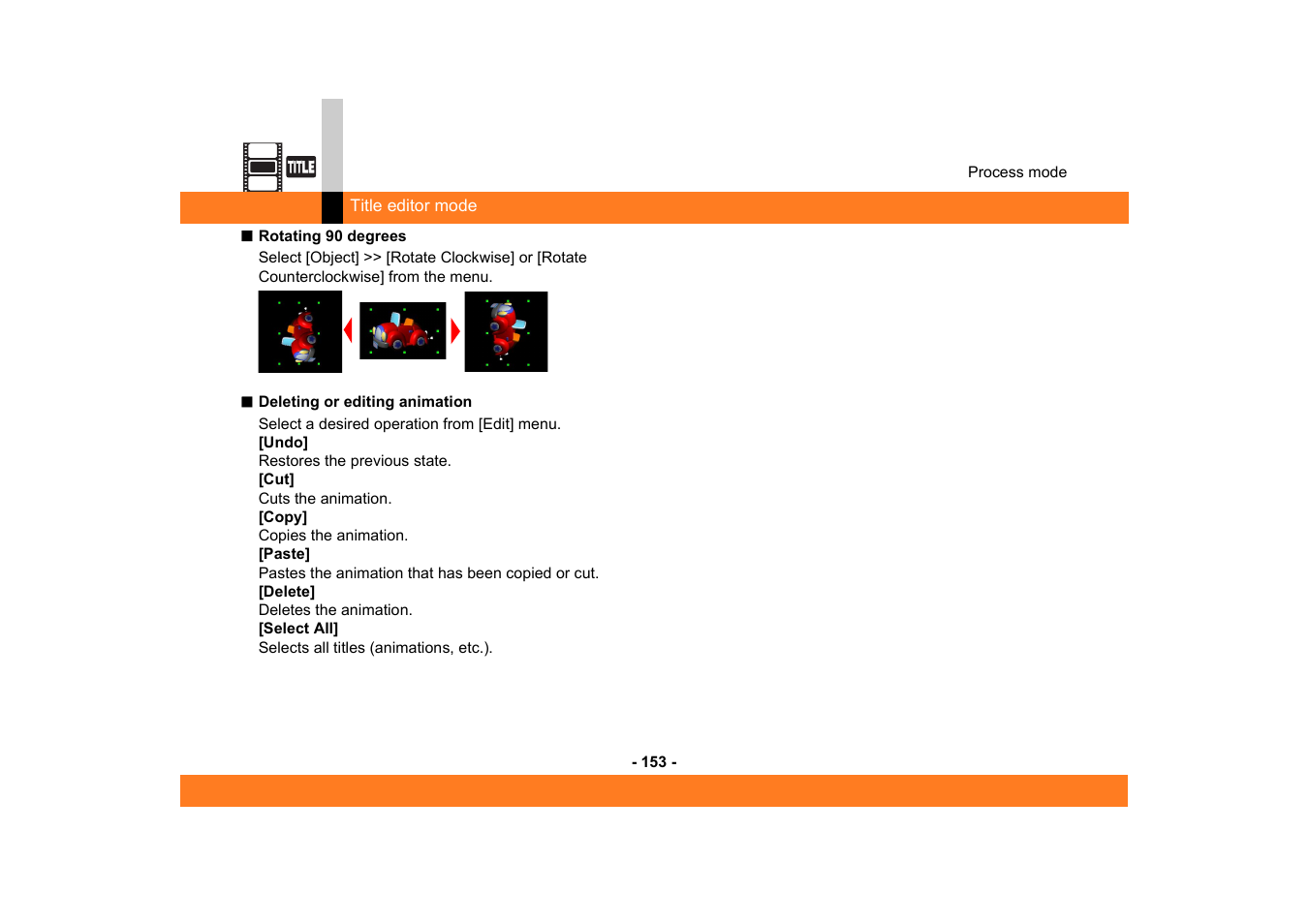 Panasonic MotionDV STUDIO 5.6E LE eng User Manual | Page 153 / 260