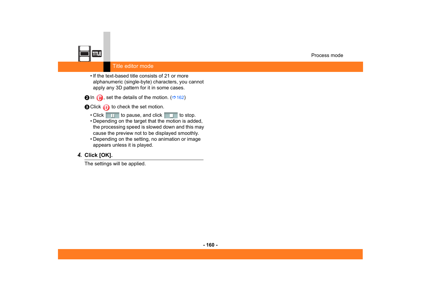 Panasonic MotionDV STUDIO 5.6E LE eng User Manual | Page 160 / 260