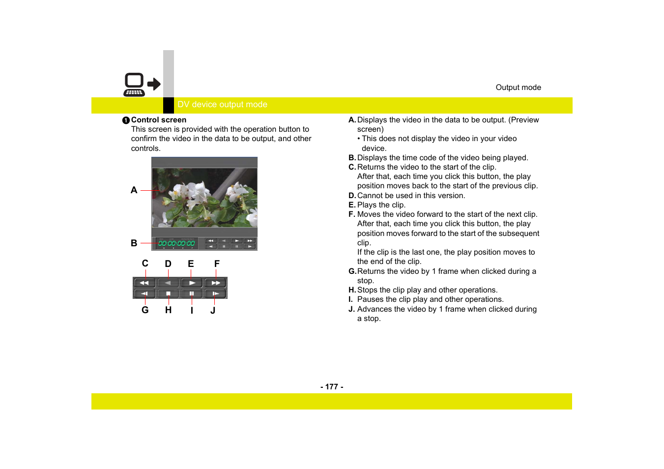 Panasonic MotionDV STUDIO 5.6E LE eng User Manual | Page 177 / 260