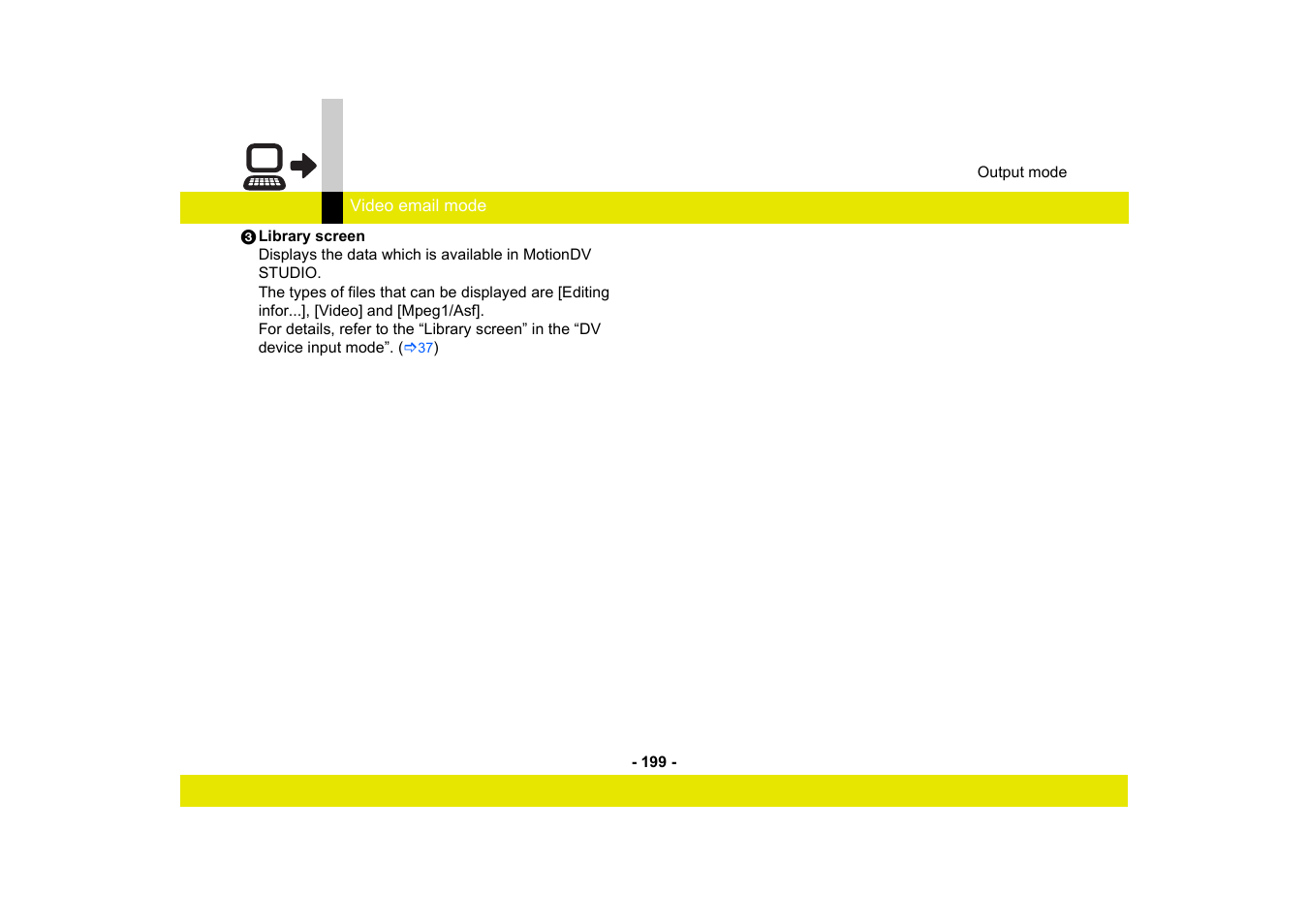 Panasonic MotionDV STUDIO 5.6E LE eng User Manual | Page 199 / 260