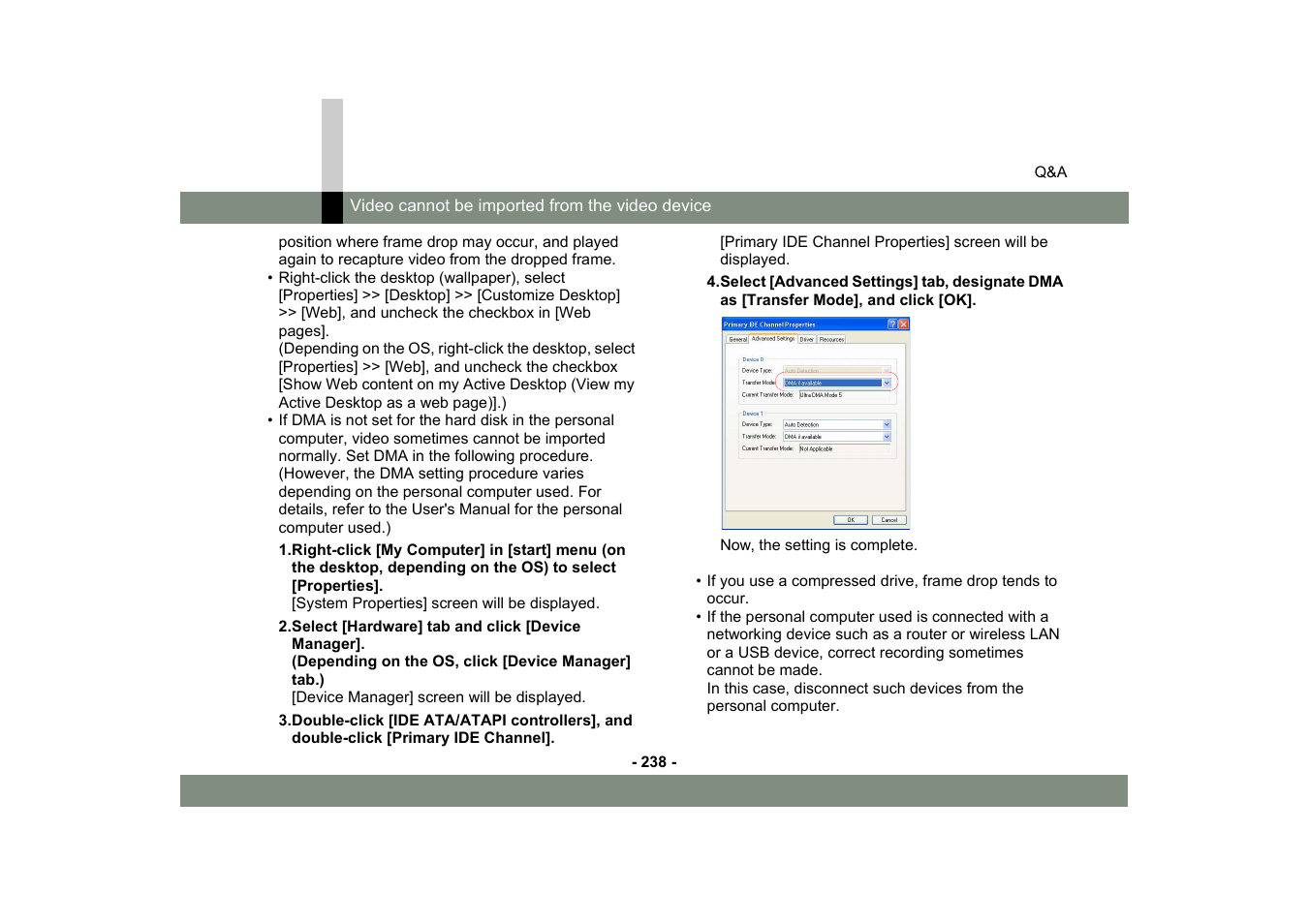 Panasonic MotionDV STUDIO 5.6E LE eng User Manual | Page 238 / 260