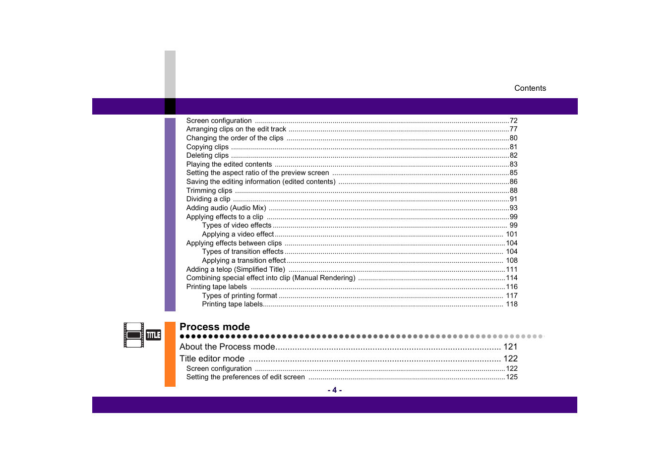 Panasonic MotionDV STUDIO 5.6E LE eng User Manual | Page 4 / 260