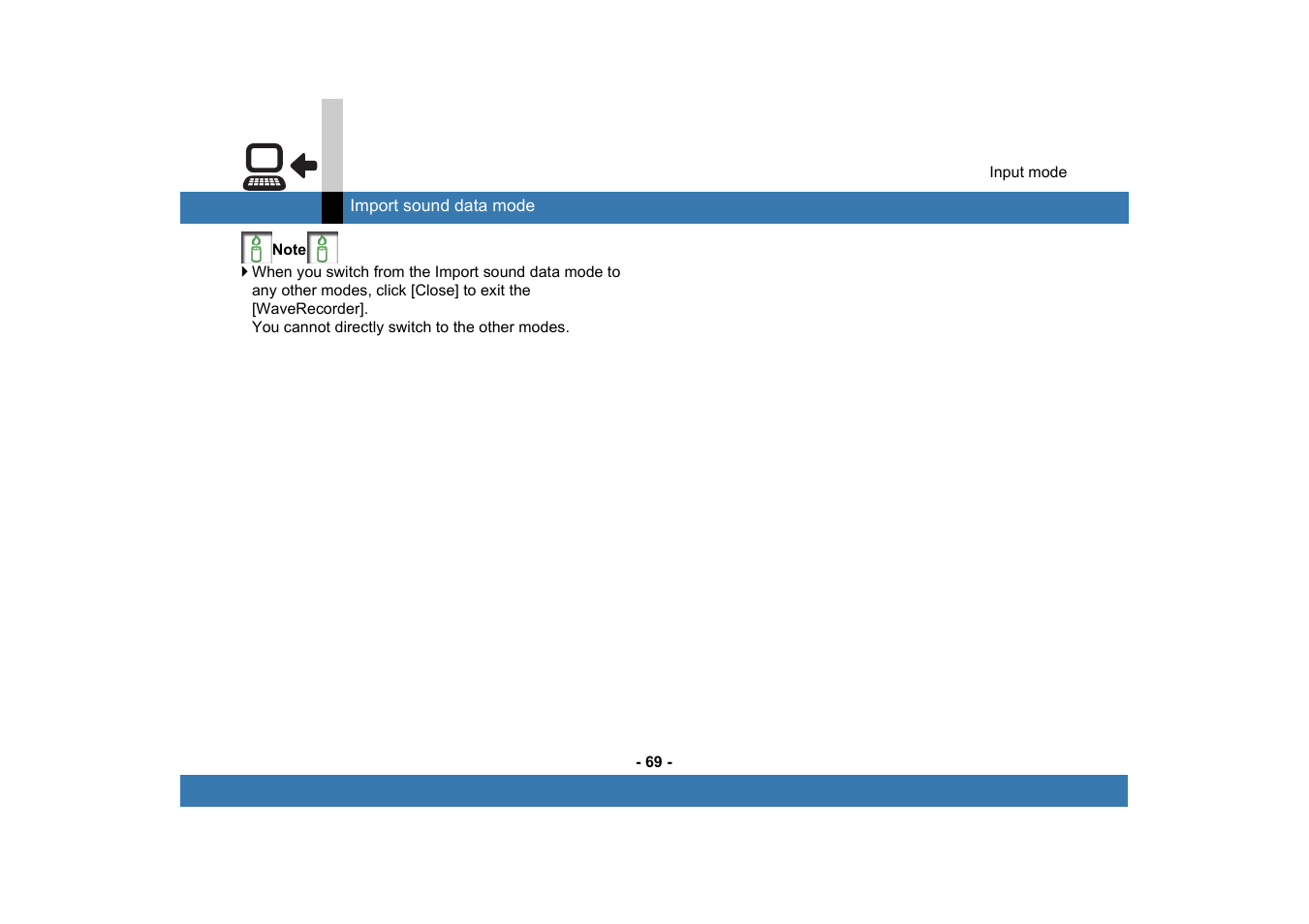 Panasonic MotionDV STUDIO 5.6E LE eng User Manual | Page 69 / 260