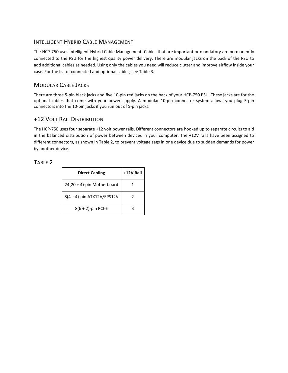 Antec HCP-750 User Manual | Page 4 / 9