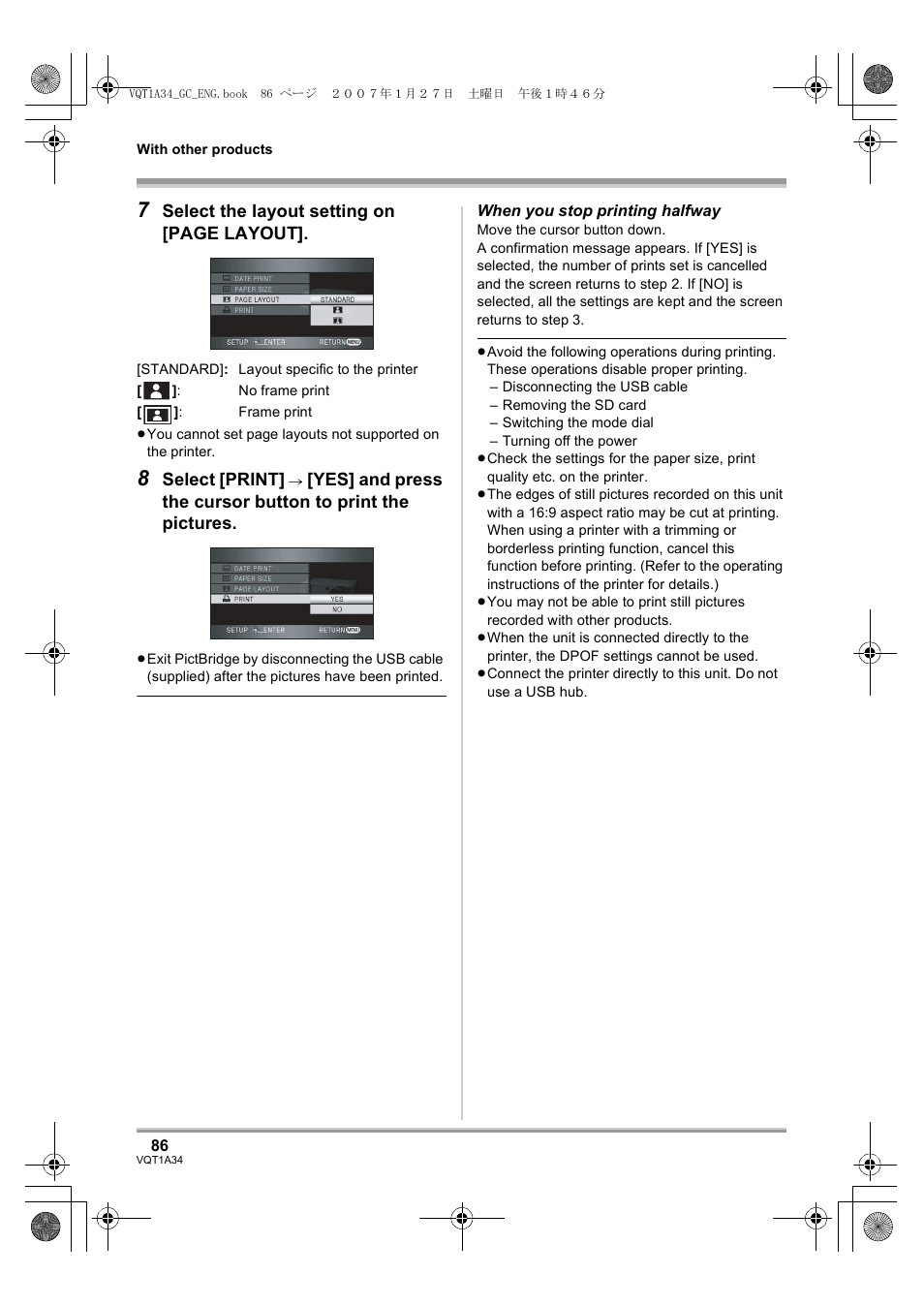 Panasonic HDC-SD1 User Manual | Page 86 / 124