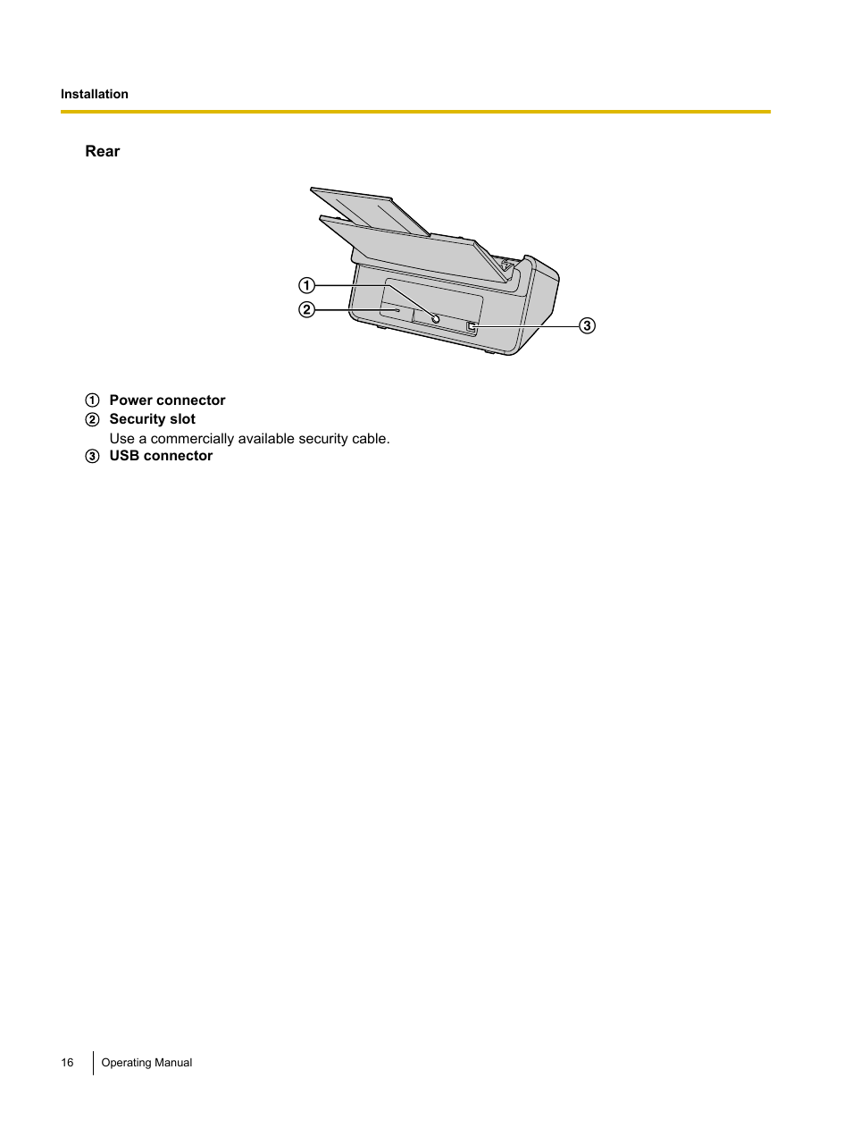 Panasonic KV-S1026C User Manual | Page 16 / 64