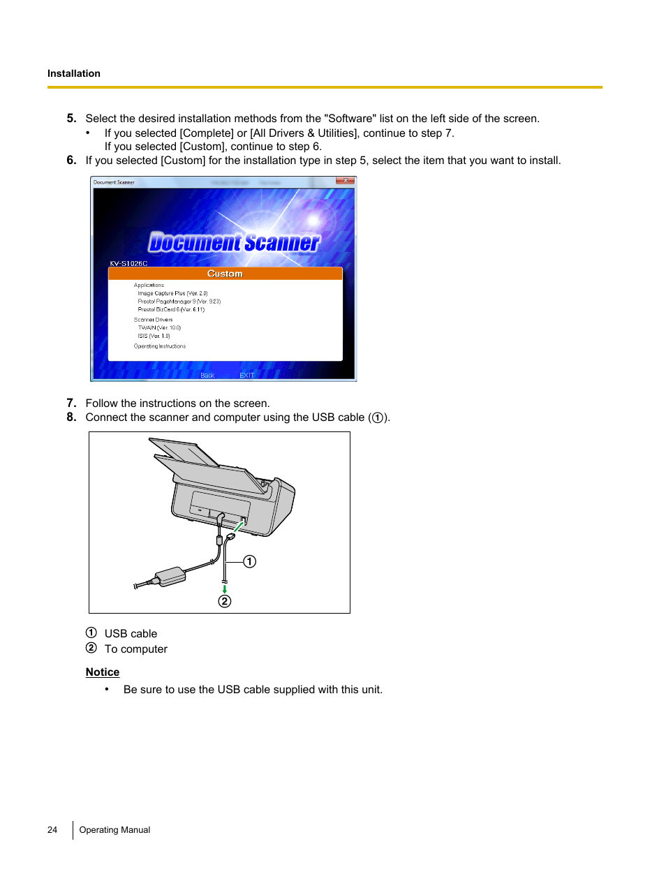 Panasonic KV-S1026C User Manual | Page 24 / 64