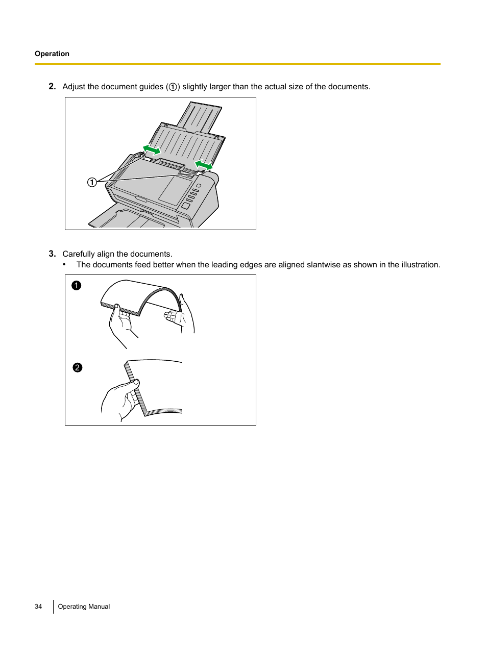 Panasonic KV-S1026C User Manual | Page 34 / 64