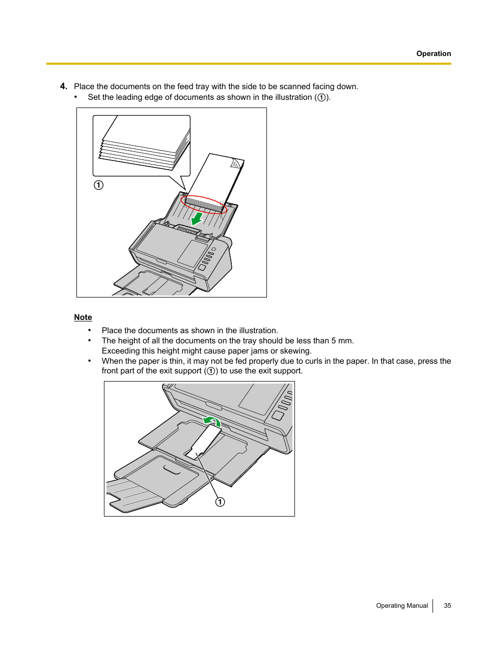 Panasonic KV-S1026C User Manual | Page 35 / 64